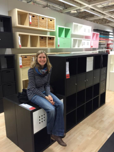 Anni in Ikea-heaven